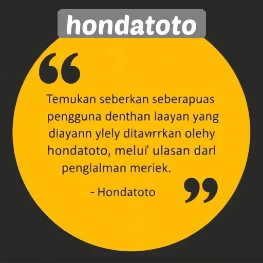 Tingkat Kepuasan Pelanggan di Hondatoto Menurut Pengguna